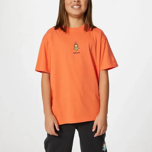 RIP CURL SURFBOARD SHRED TEEBOY PEACH