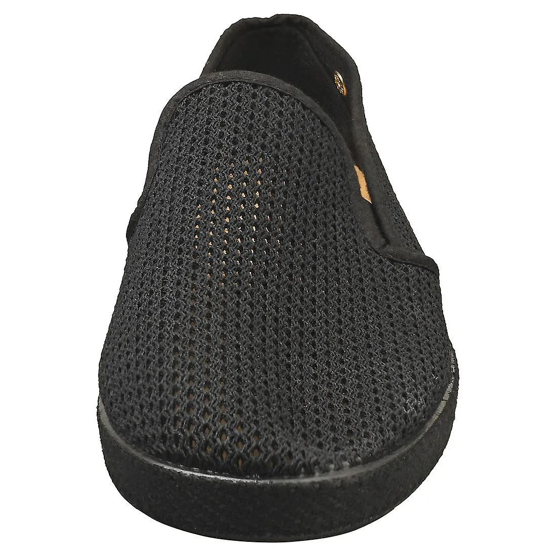 Rivieras Classic Filet Alpargatas Hombre Zapatos en Negro