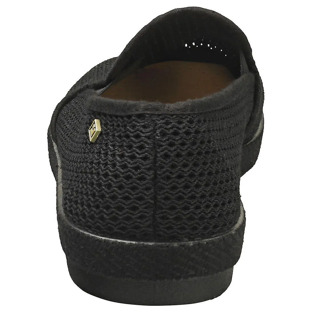 Rivieras Classic Filet Alpargatas Hombre Zapatos en Negro