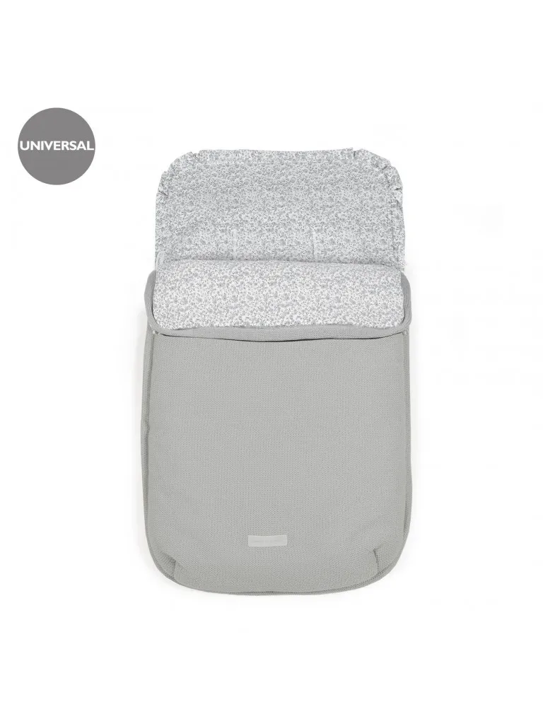 Saco cuco 3 en 1 flower mellow gris tricot (fm)