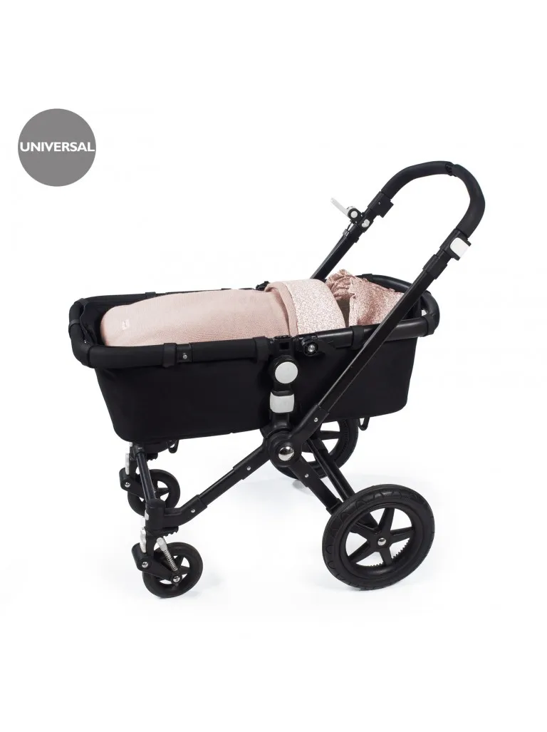 Saco cuco 3 en 1 flower mellow rosa tricot (fm)