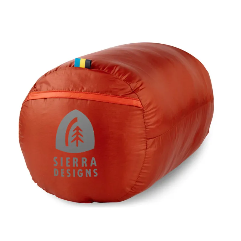 Saco de Dormir Sierra Design Get Down 550g 35 Deg Reg (Rojo)