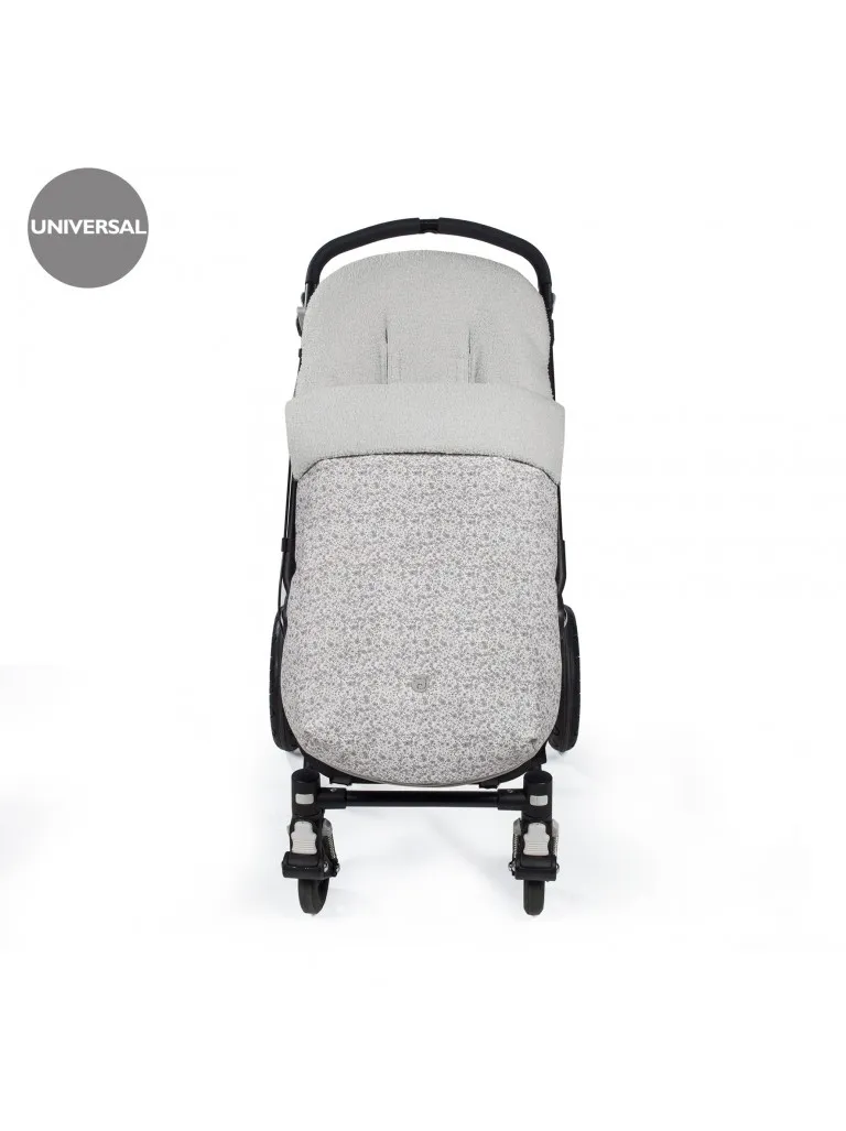 Saco silla flower mellow gris polipiel (fm)