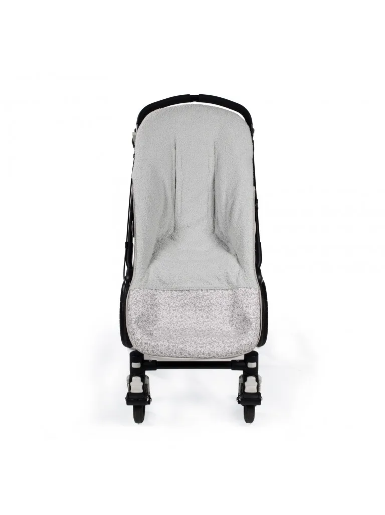 Saco silla flower mellow gris polipiel (fm)