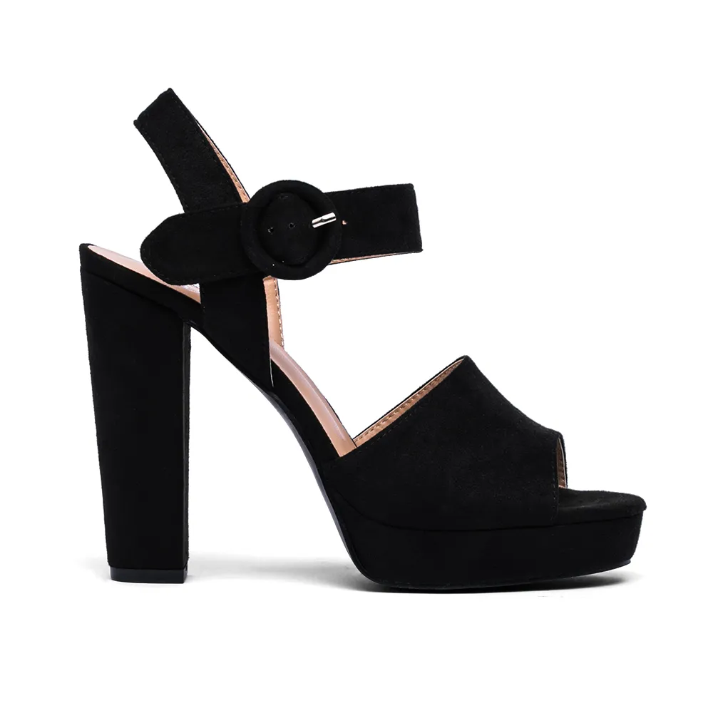 Sandalia Fiesta Mujer Elia Negro Weide