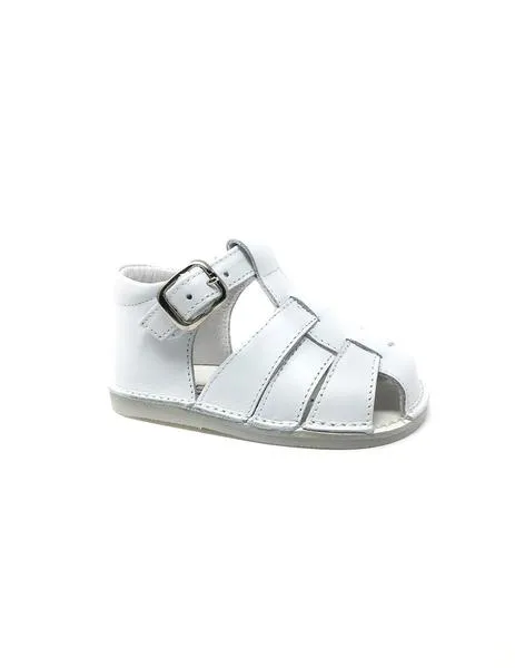 sandalia napa blanco