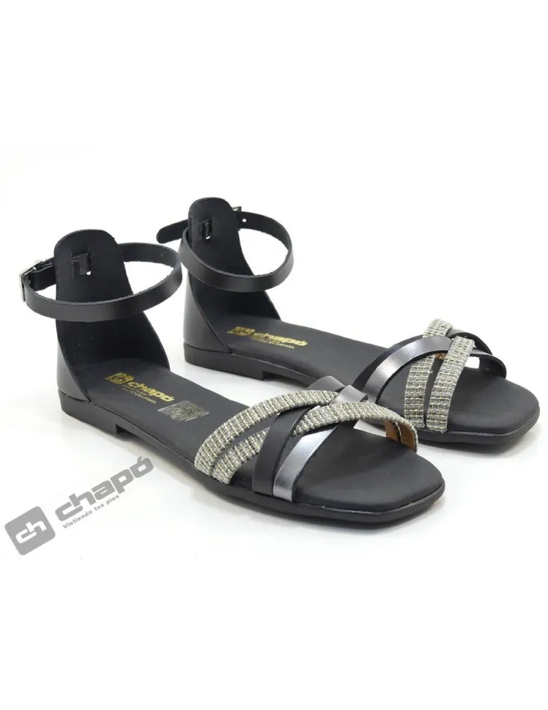 Sandalia Negro Paula PÉrez 5318
