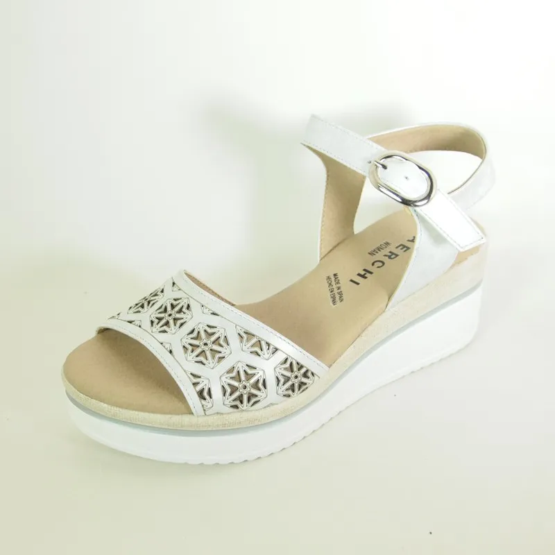 Sandalias Baerchi 80200 Blanco Hielo