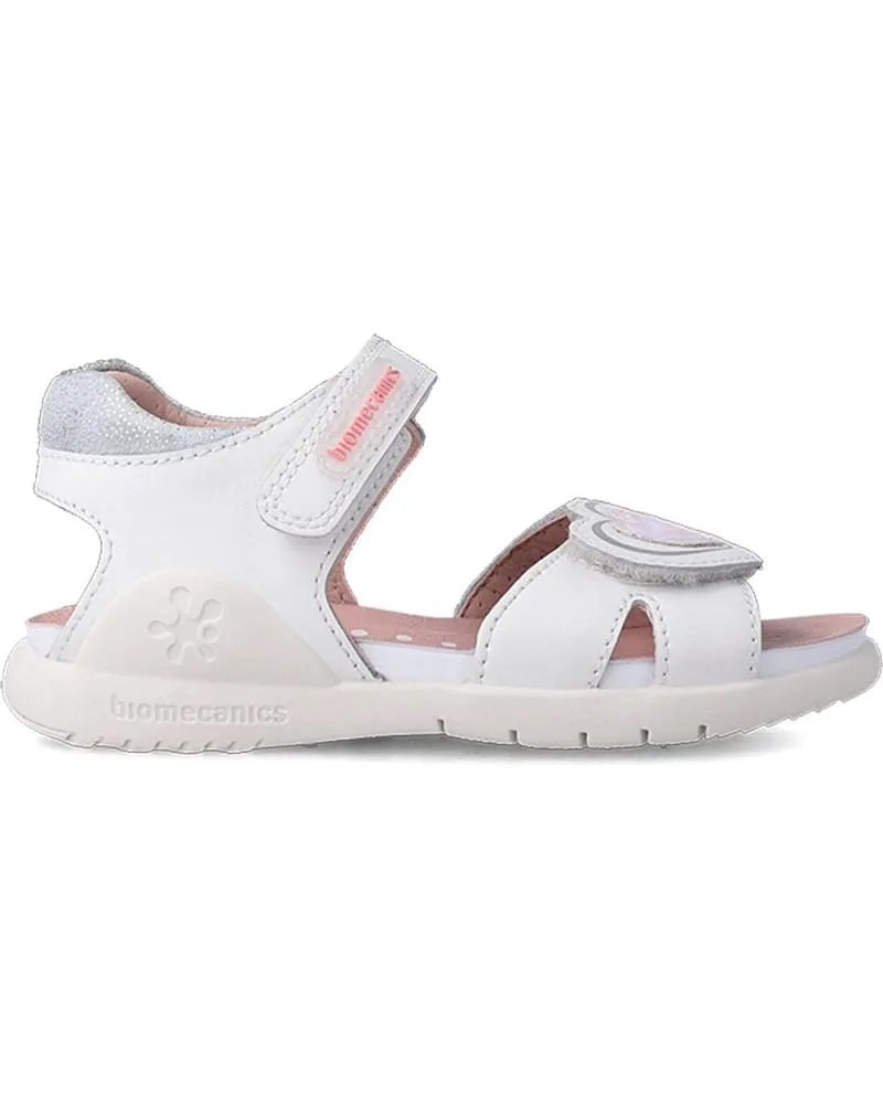 Sandalias BIOMECANICS  de Niña SANDALIAS CORAZON 232239  BLANCO