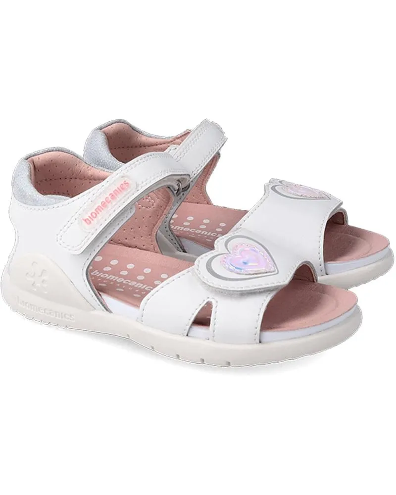 Sandalias BIOMECANICS  de Niña SANDALIAS CORAZON 232239  BLANCO