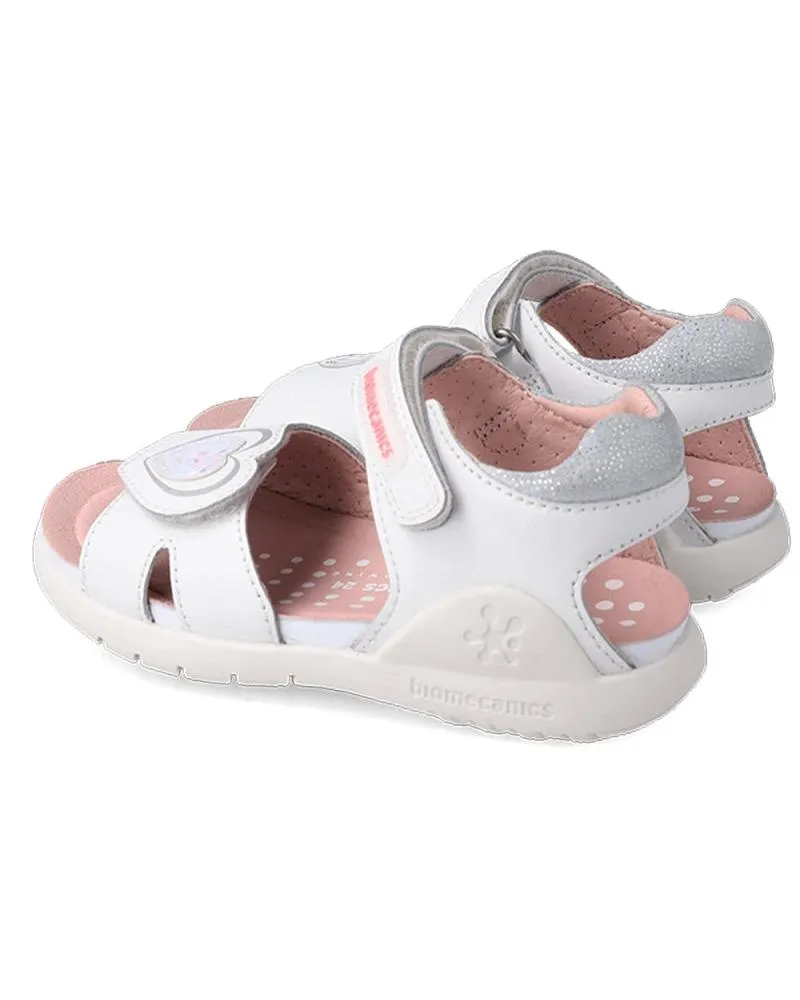 Sandalias BIOMECANICS  de Niña SANDALIAS CORAZON 232239  BLANCO