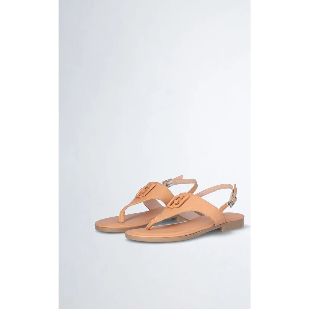 Sandalias de dedo de piel