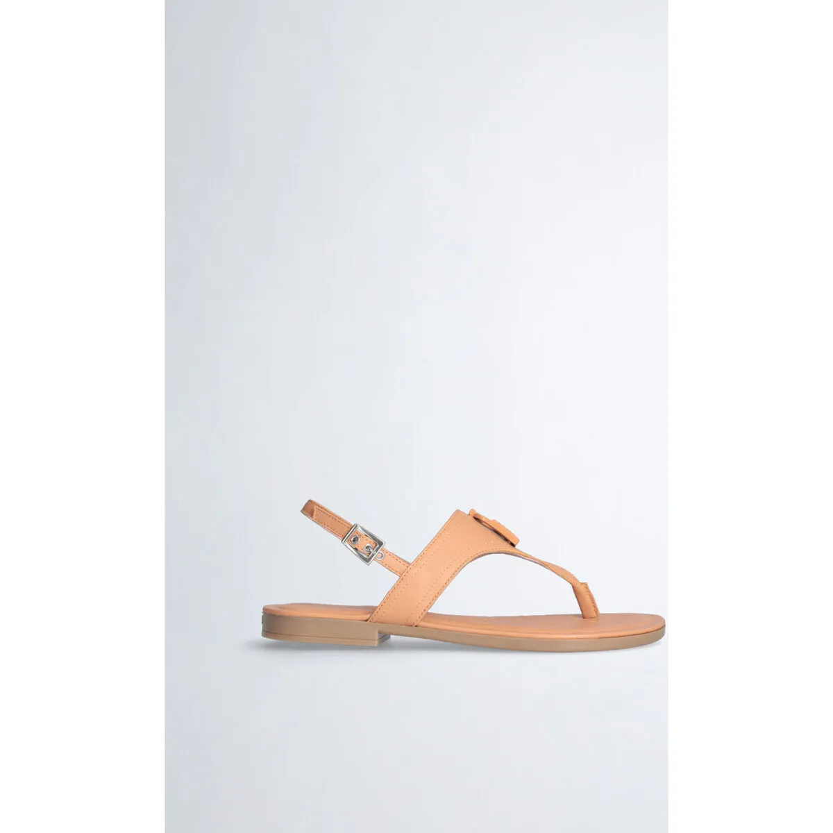 Sandalias de dedo de piel