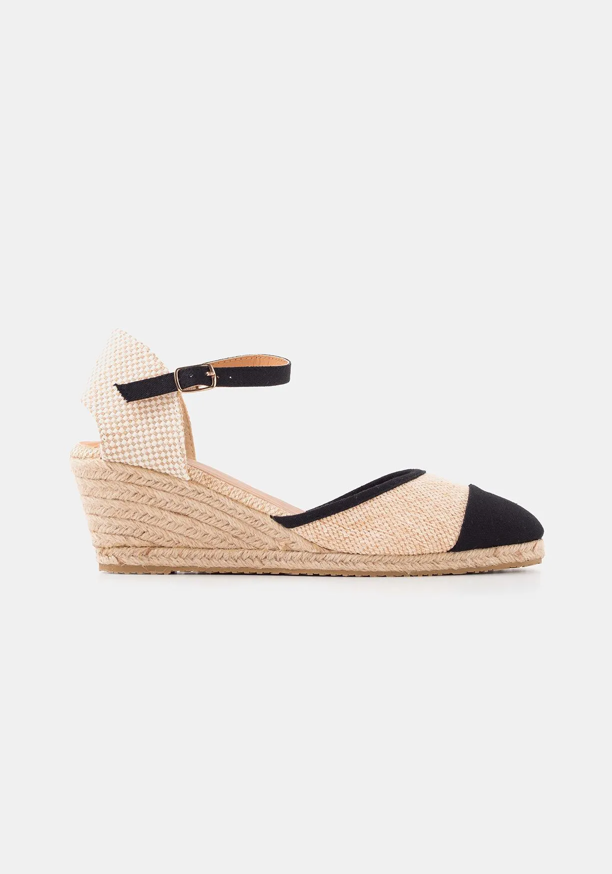 Sandalias de yute con cierre de hebilla sostenibles para Mujer TEX