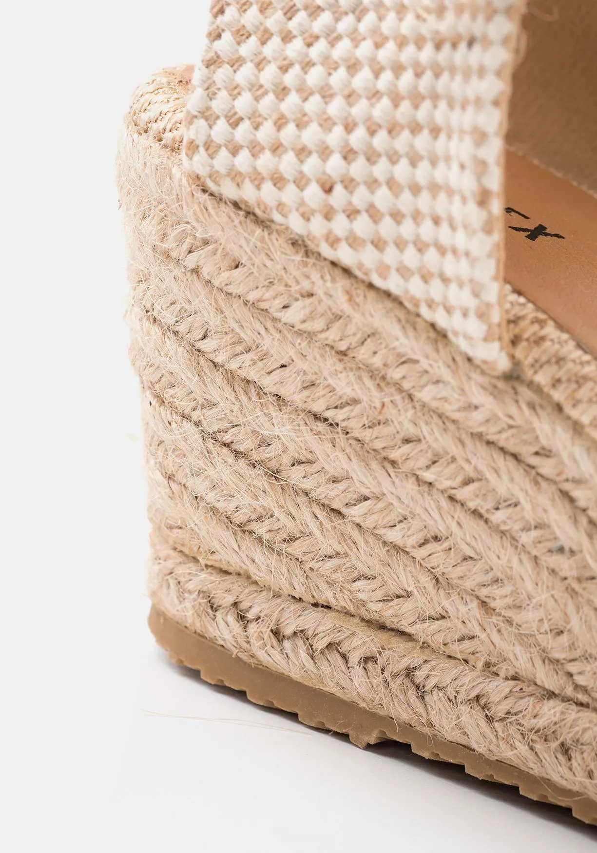 Sandalias de yute con cierre de hebilla sostenibles para Mujer TEX