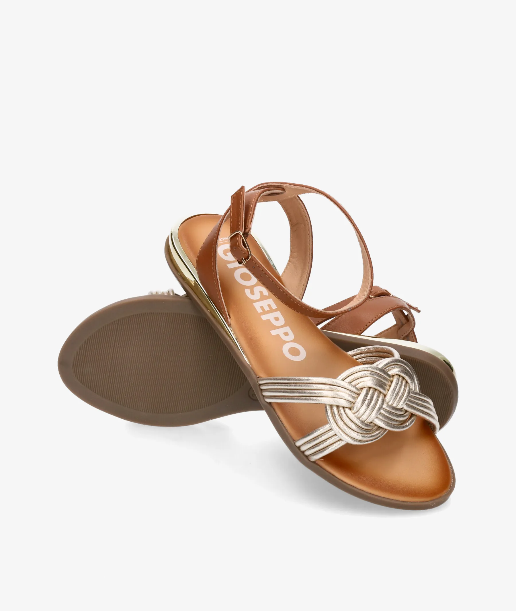 Sandalias Gioseppo TELHA en oro