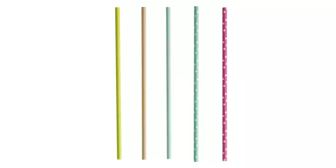 Set de 24 pitillos de papel