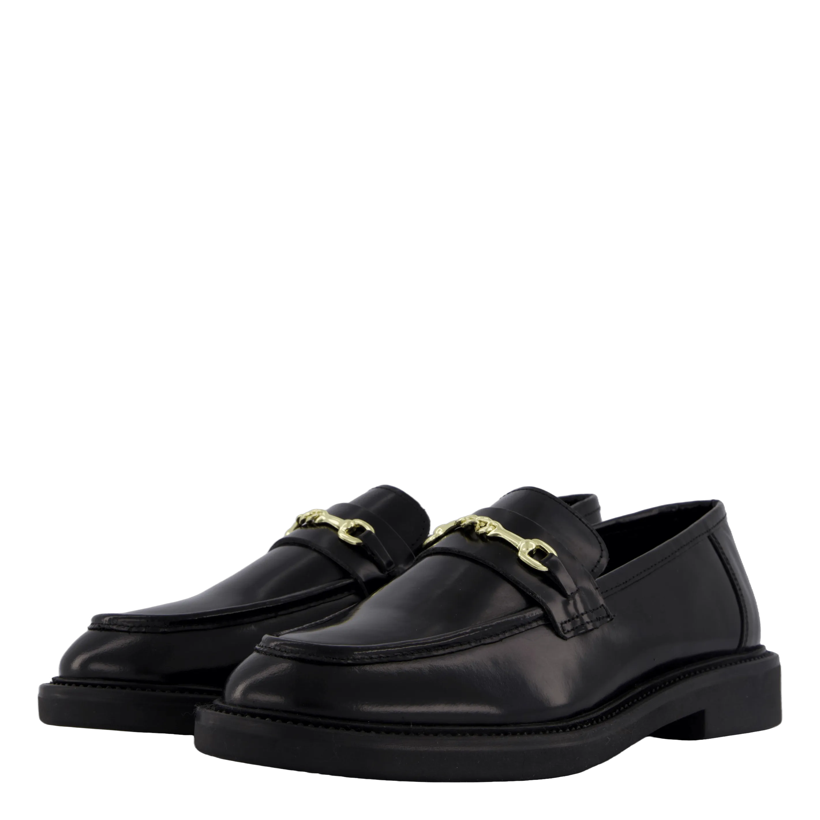 Steve Madden zapatos Huddles Black Leather