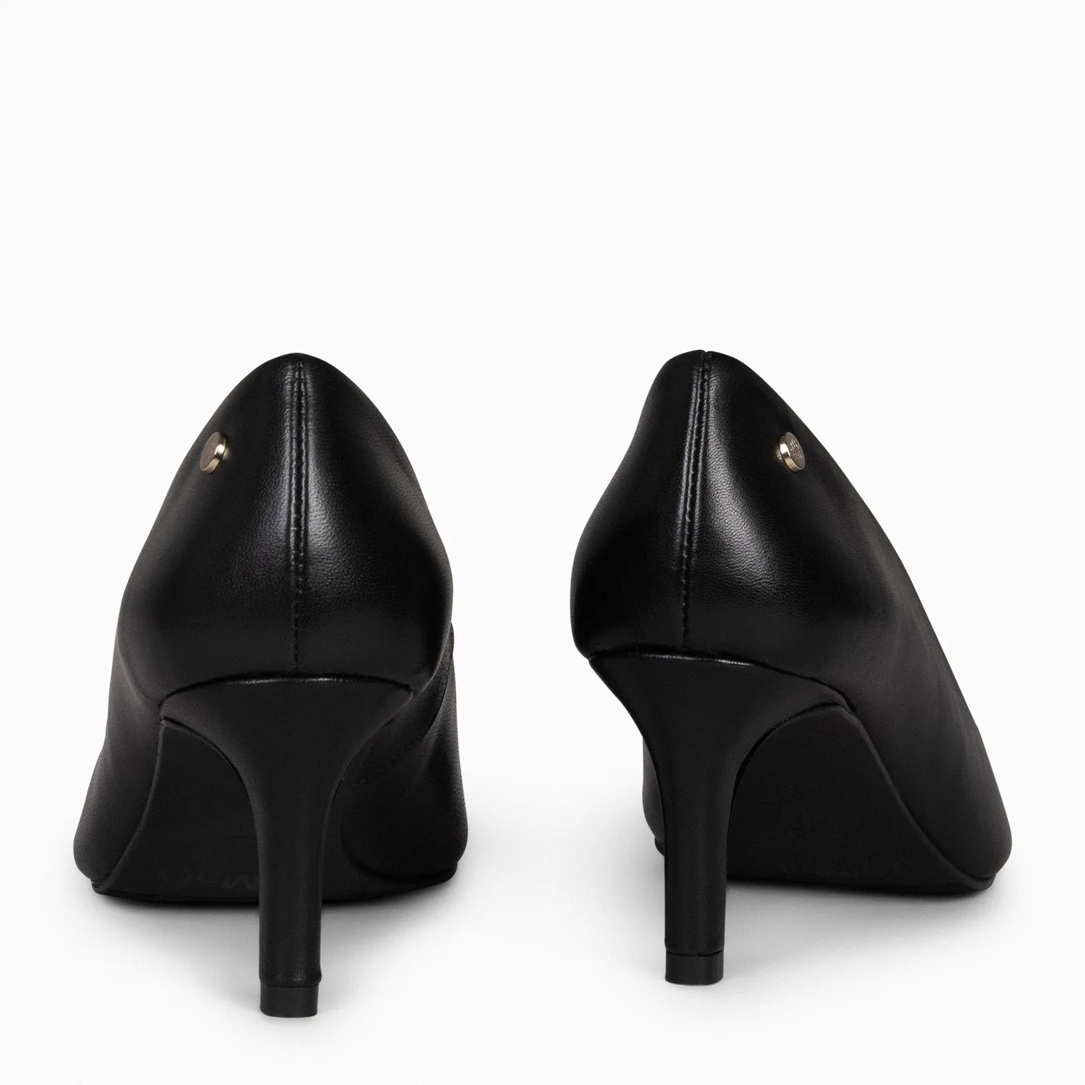 STILETTO SALON   ZAPATO DE TACóN DE AGUJA NEGRO