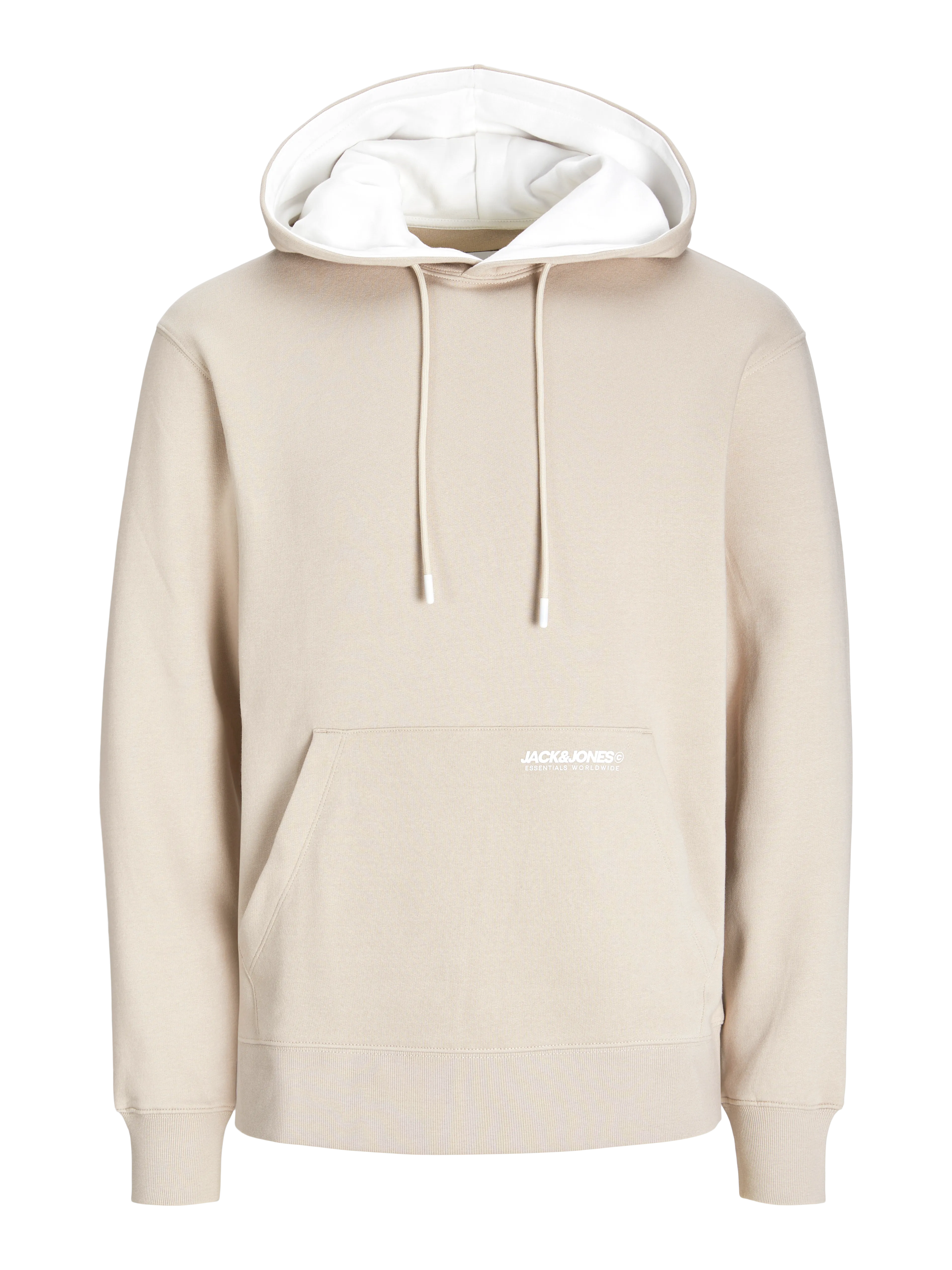 Sudadera con capucha Logotipo | Beige | Jack & Jones®