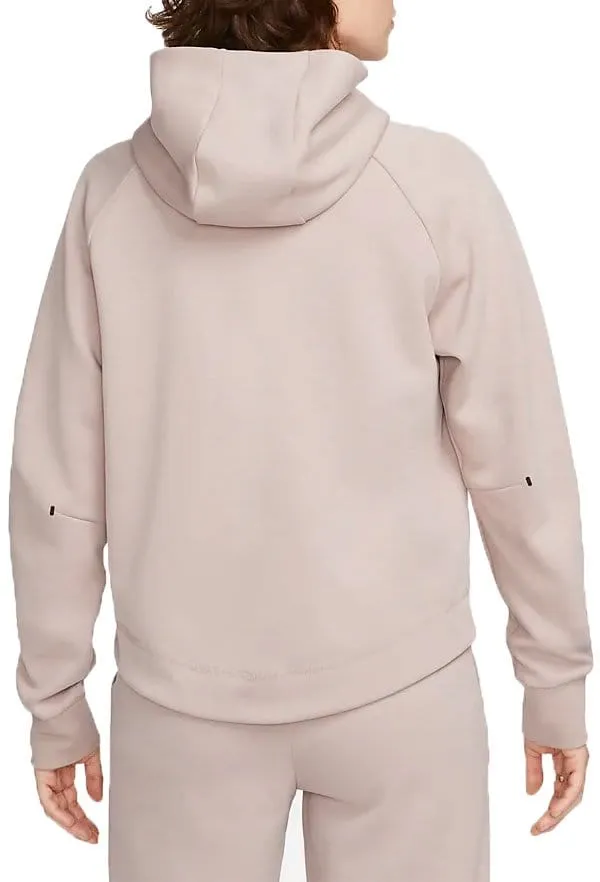 Sudadera con capucha Nike W NSW TCH FLC WR ESSNTL FZ HDY
