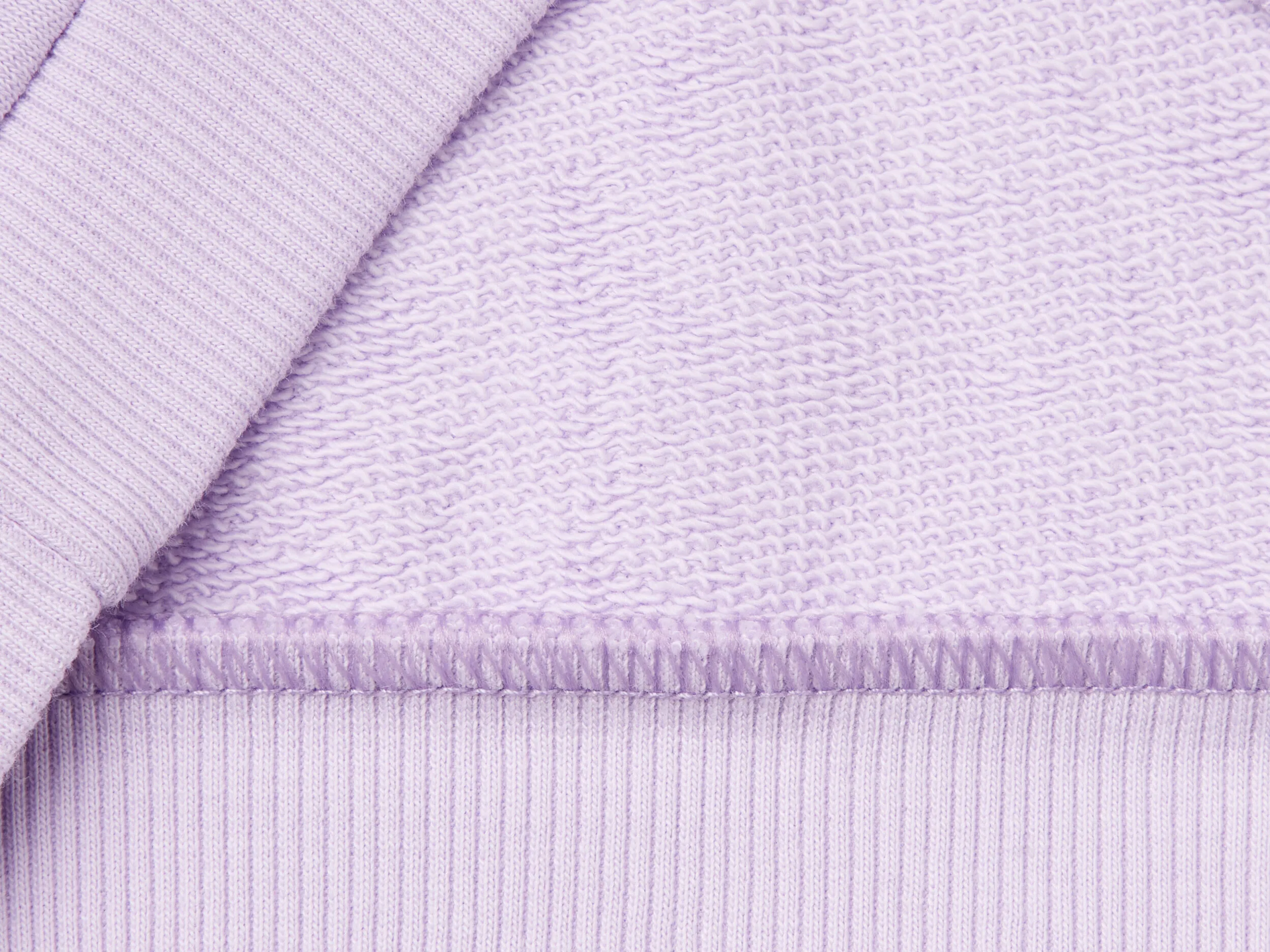 Sudadera de algodón orgánico con cremallera