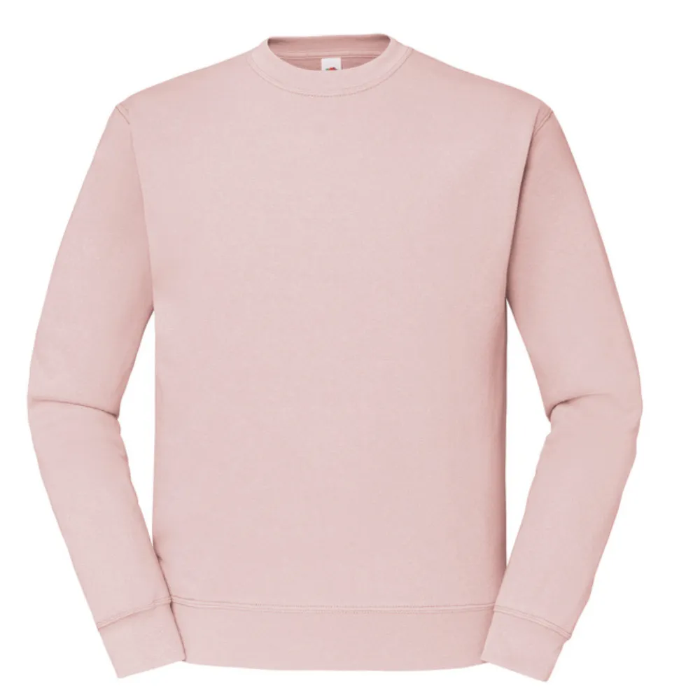 Sudadera Fruit of the Loom sin capucha manga montada Classic hombre