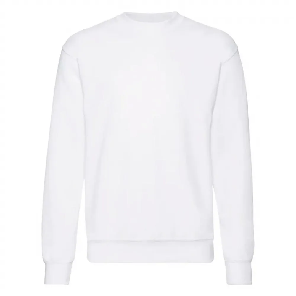 Sudadera Fruit of the Loom sin capucha manga montada Classic hombre