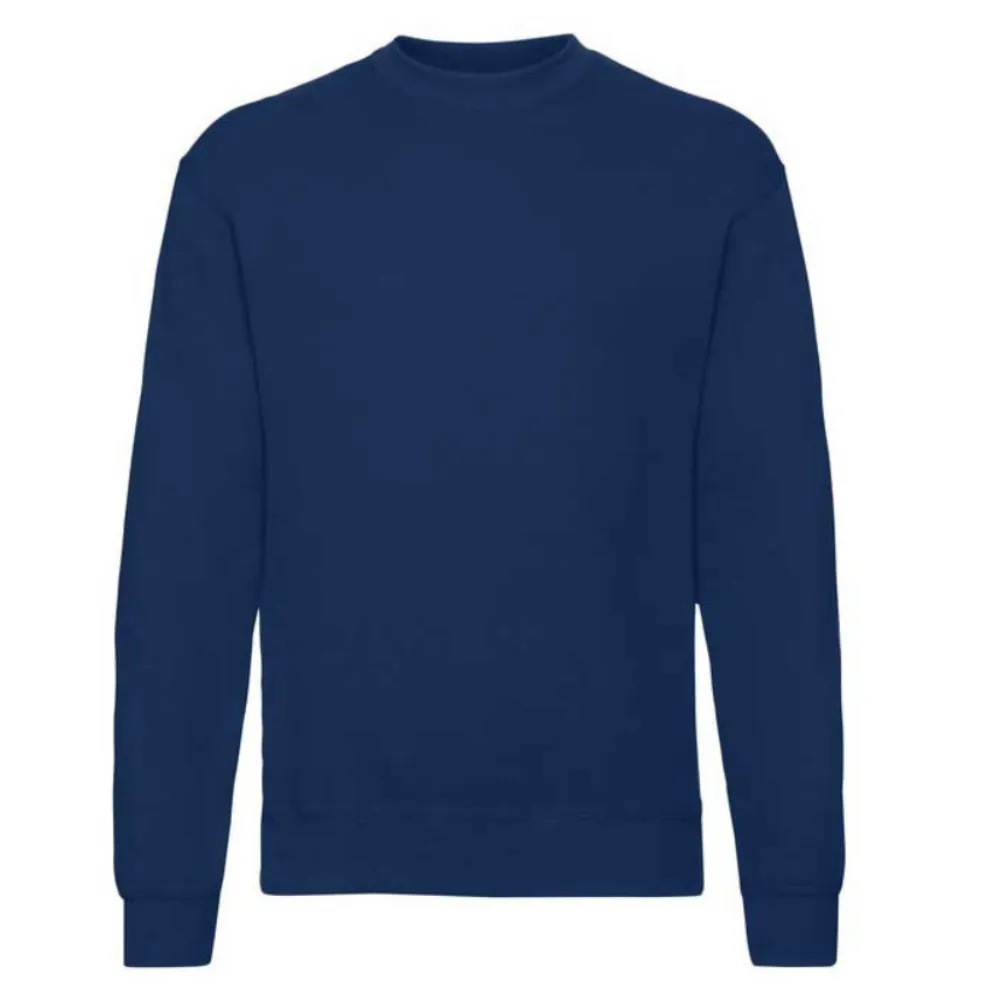 Sudadera Fruit of the Loom sin capucha manga montada Classic hombre