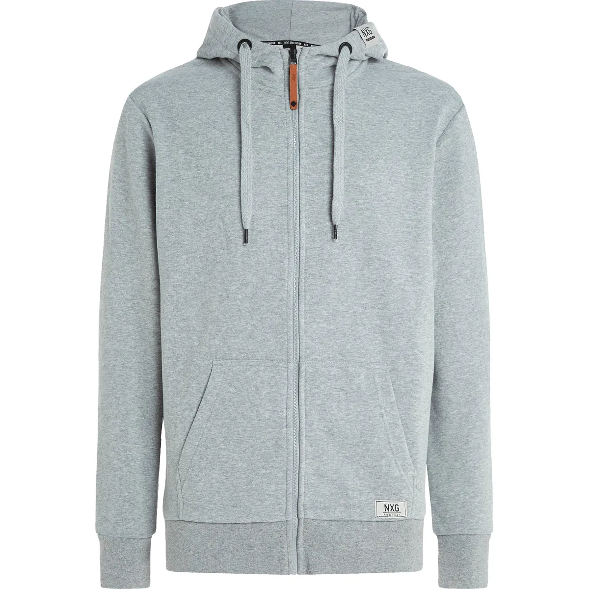 Sudadera Hombre Nxgollie Full Zip Hoody Protest Gris