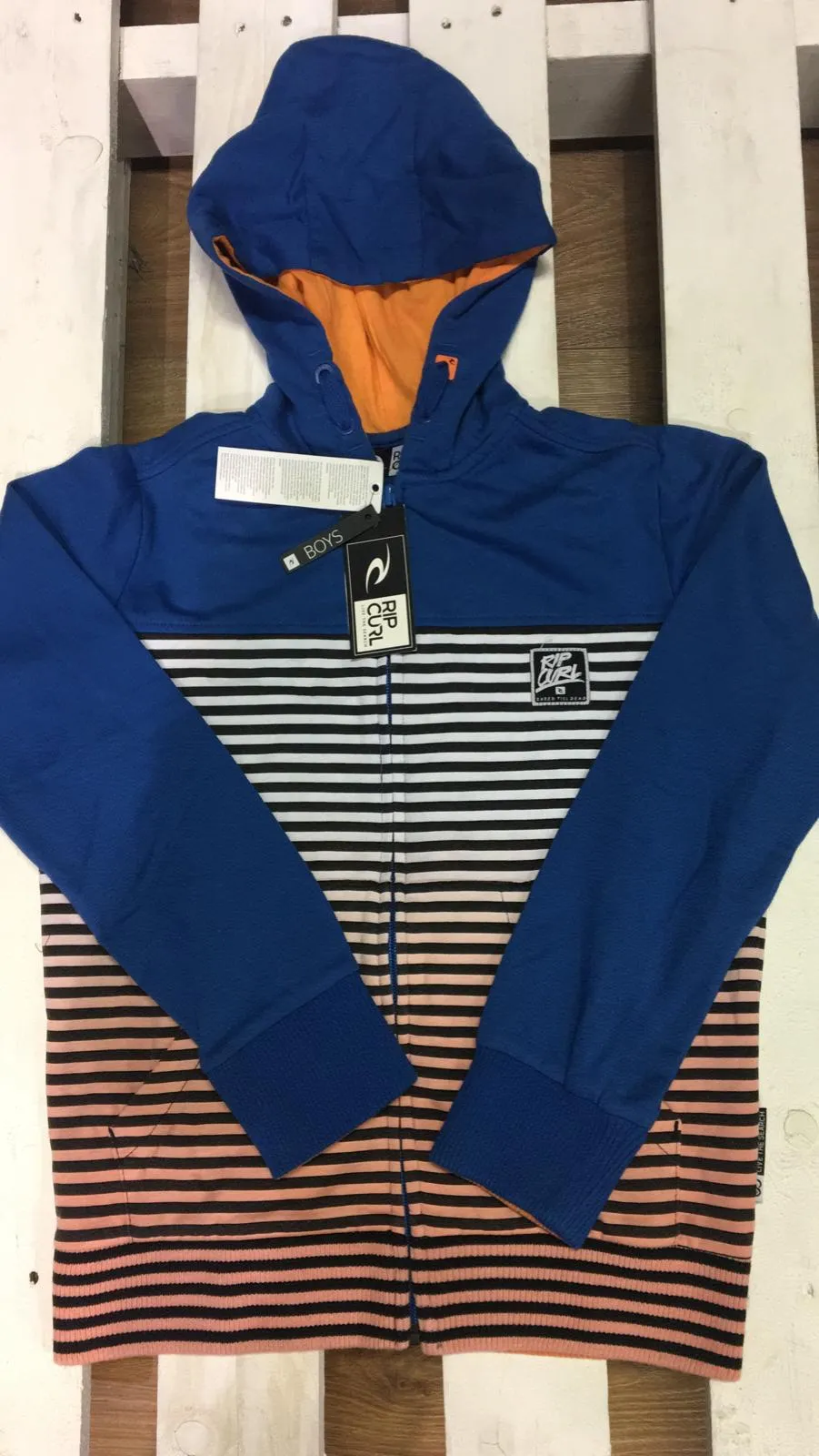 Sudadera niño Rip Curl con capucha para Chicos  Ref. KFEAF4 Fashion light Classic blue