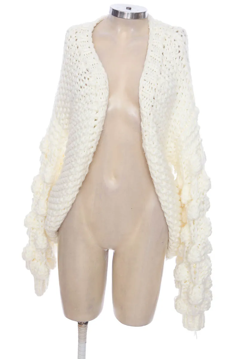 SWEATER COLOR BLANCO  CHICWISH