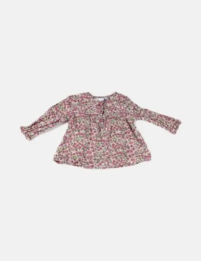 Tex Blusa multicolor estampado floral