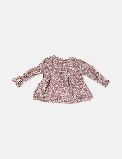 Tex Blusa multicolor estampado floral