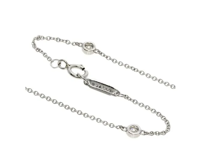 Tiffany & Co Collar de diamante cruzado Tiffany Jazz en platino 