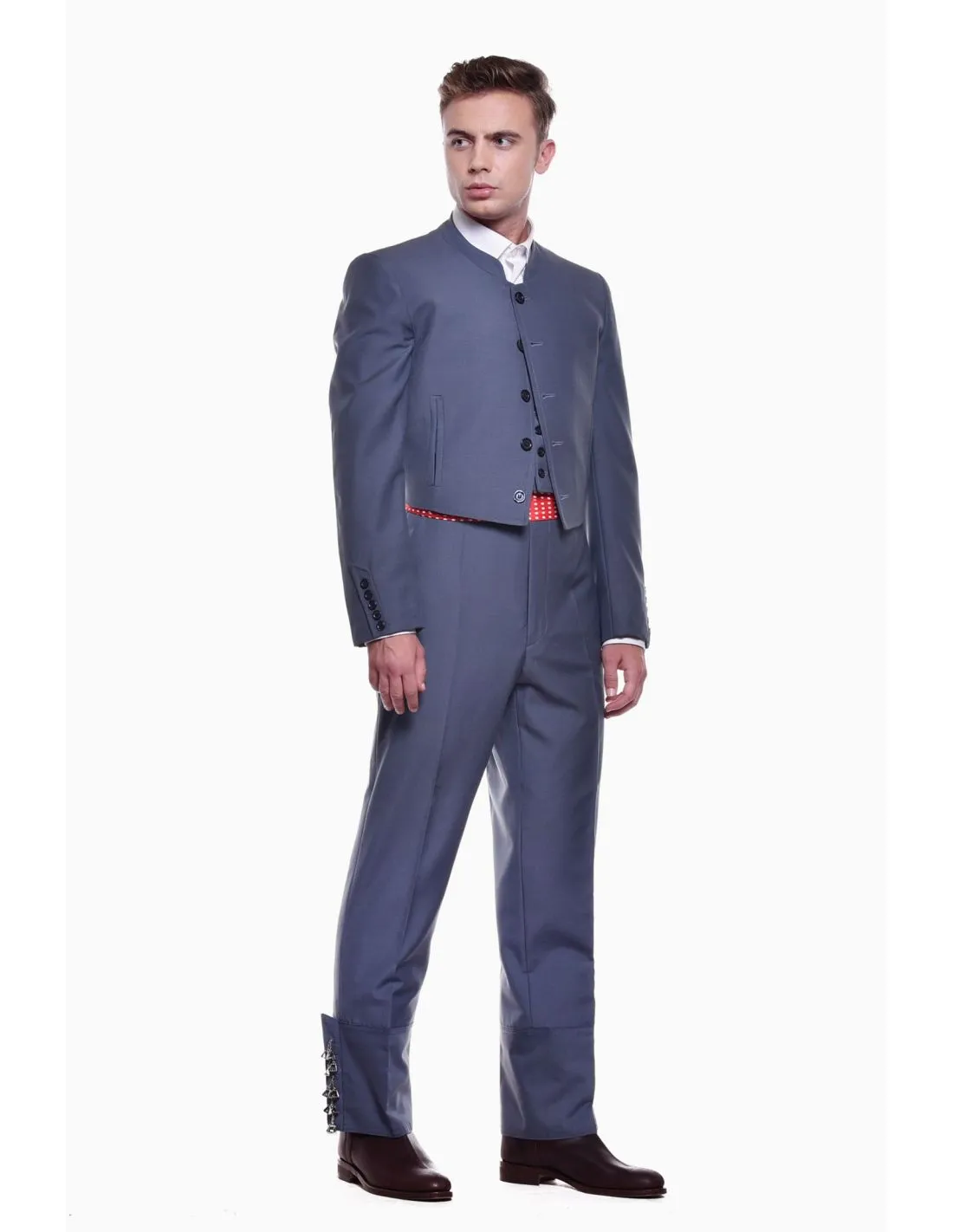 TRAJE CAMPERO COMPLETO ALPACA TRAJE CORTO HOMBRE