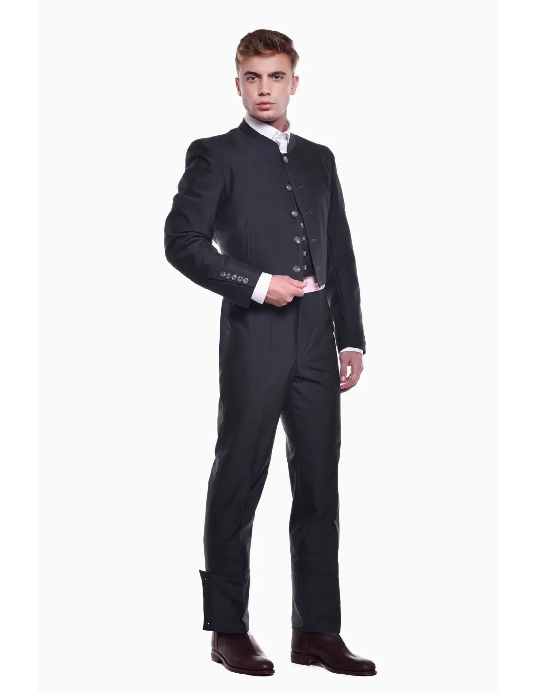 TRAJE CAMPERO COMPLETO ALPACA TRAJE CORTO HOMBRE