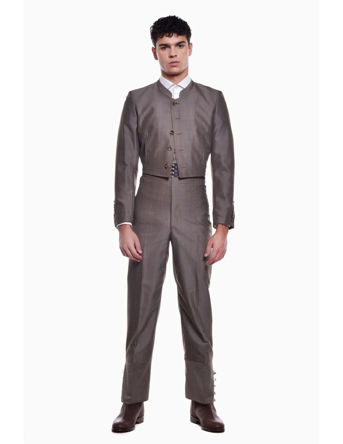 TRAJE CAMPERO COMPLETO ALPACA TRAJE CORTO HOMBRE