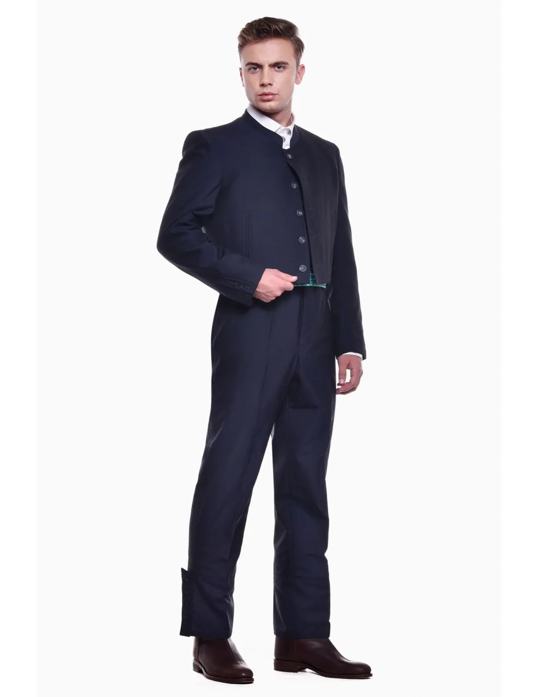 TRAJE CAMPERO COMPLETO ALPACA TRAJE CORTO HOMBRE