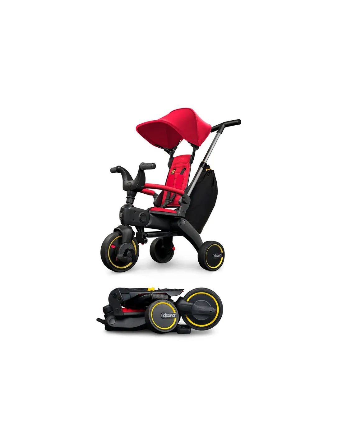Triciclo plegable Liki Trike S3 rojo de Simple Parenting