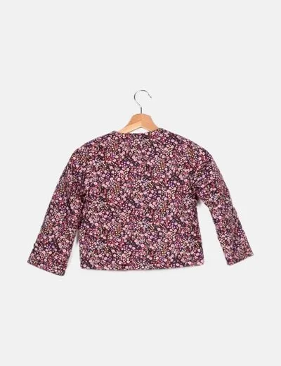 Tul y pompón Chaqueta estampado floral