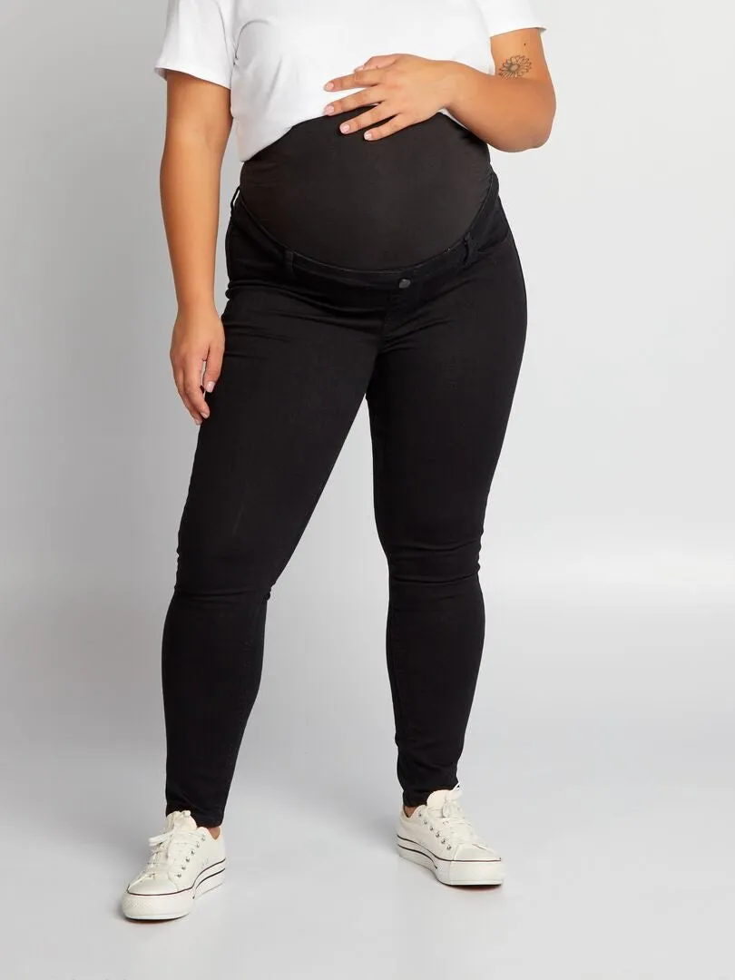 VAQUERO SKINNY PREMAMá  NEGRO