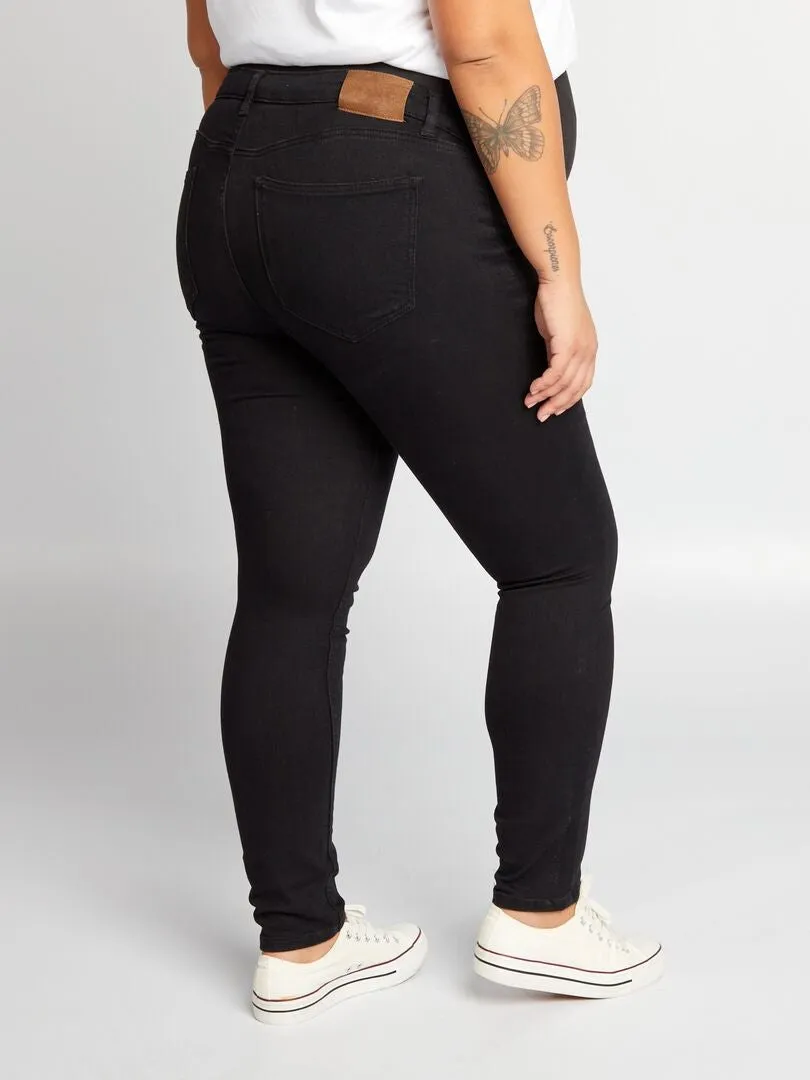 VAQUERO SKINNY PREMAMá  NEGRO
