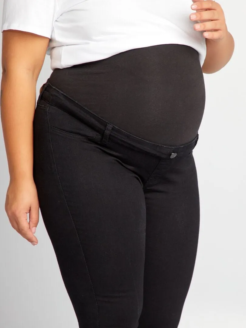 VAQUERO SKINNY PREMAMá  NEGRO