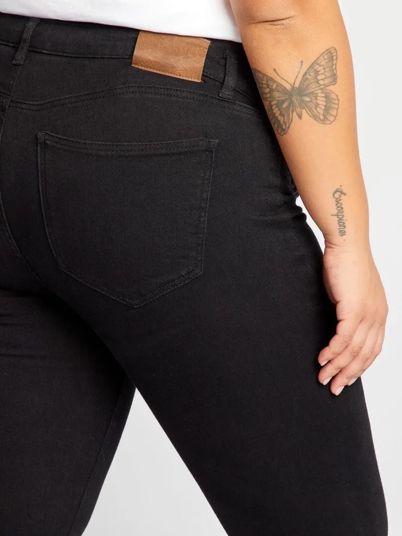 VAQUERO SKINNY PREMAMá  NEGRO