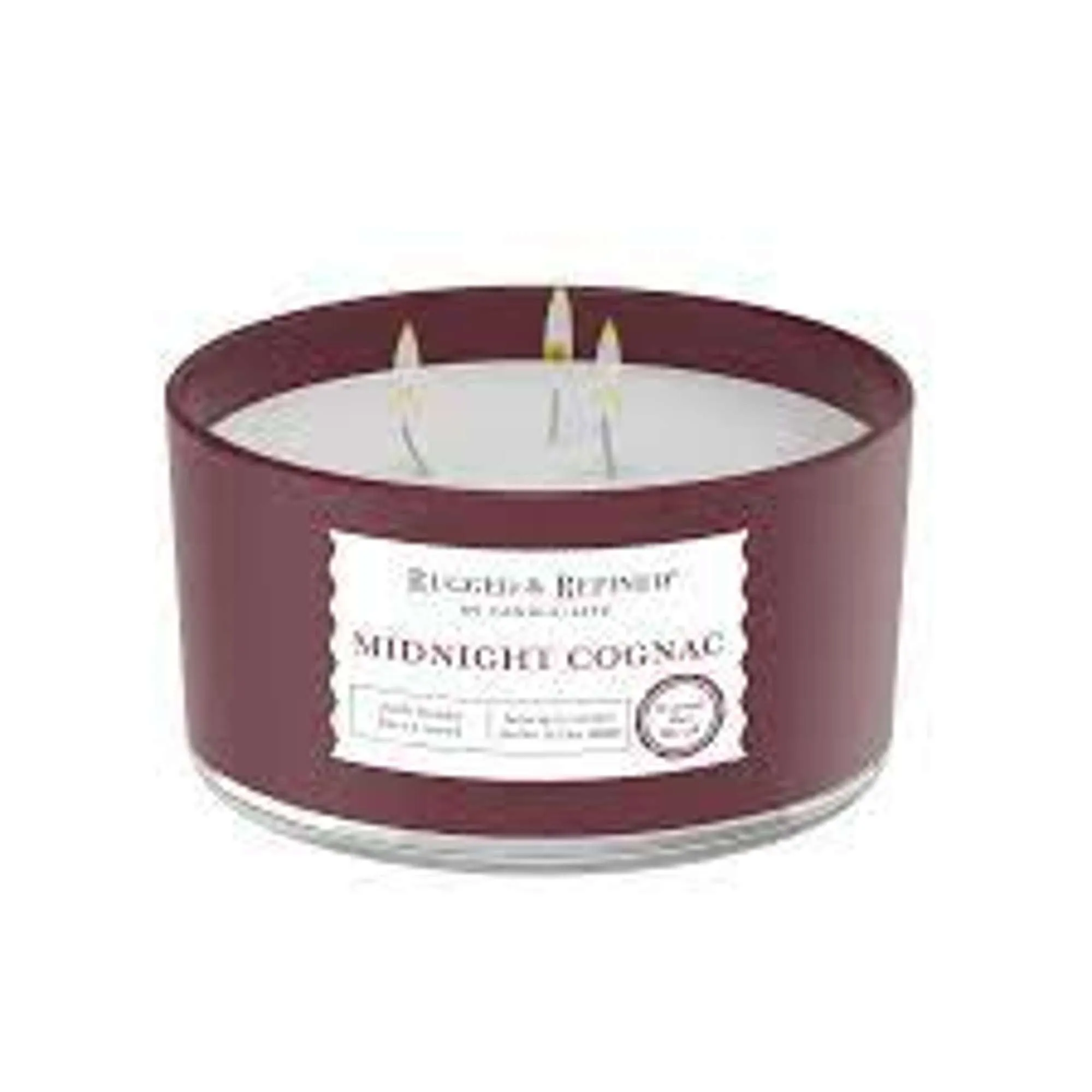 Vela Aromática Midnight Cognac 16.25 Onzas