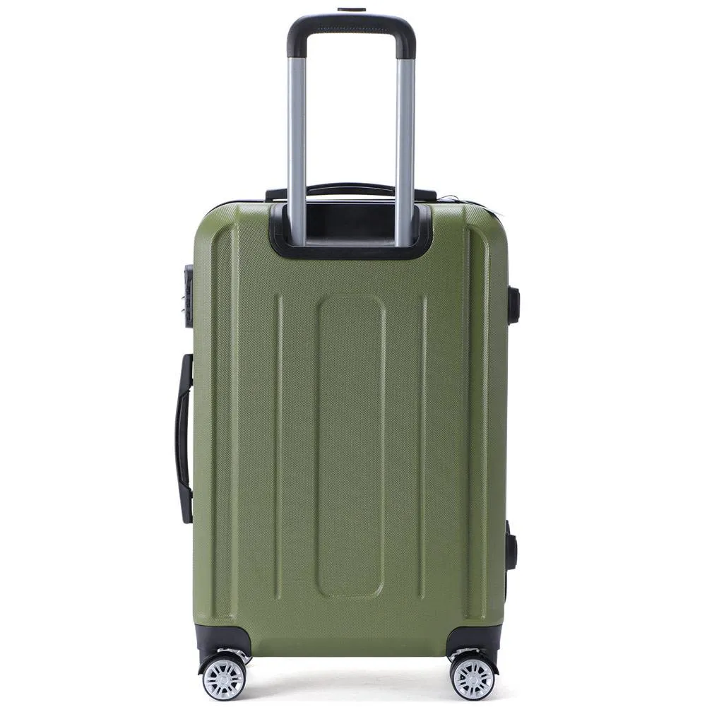 VERTICAL STUDIO "Visby" 20" 24" 28" Maleta Set de 3 verde