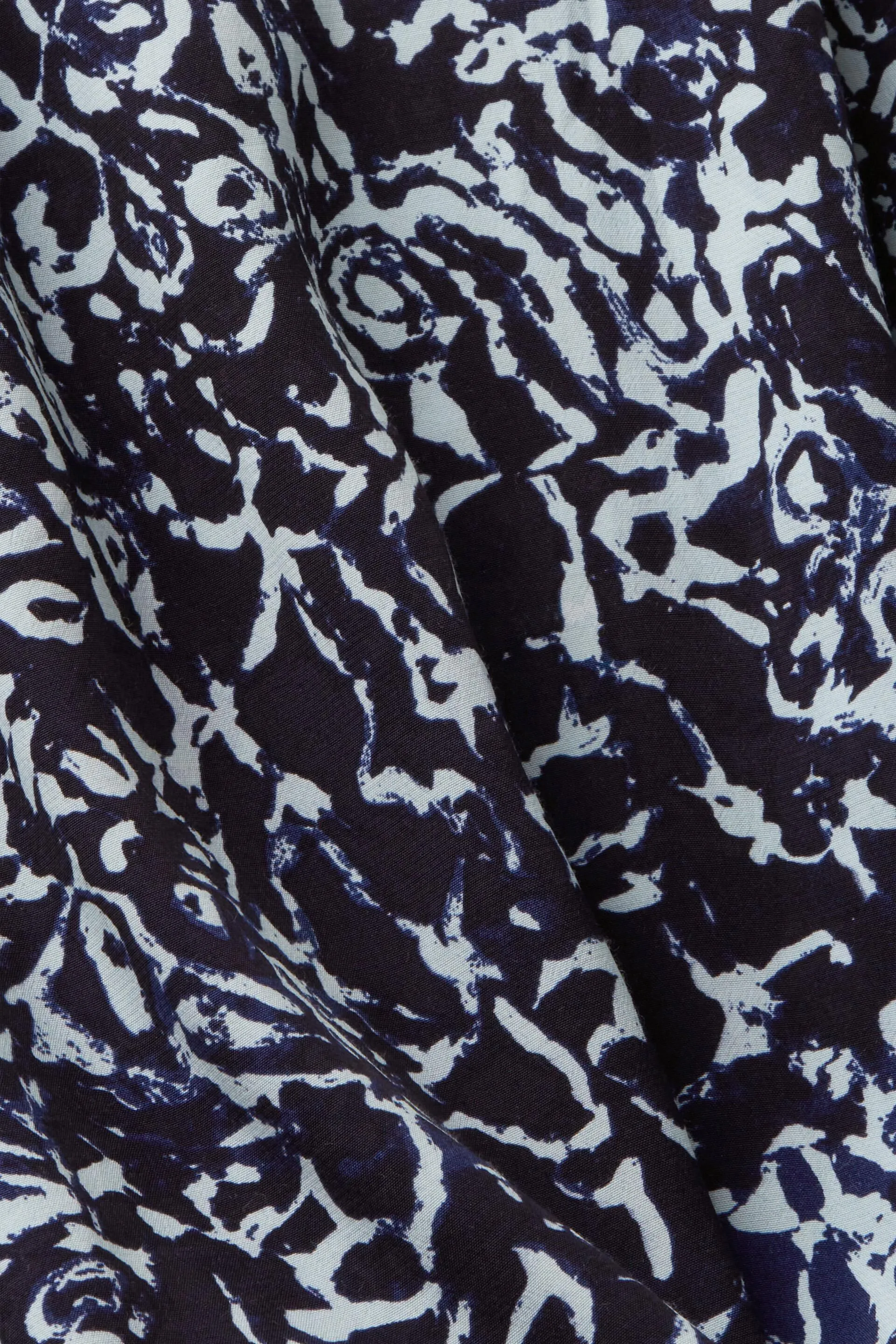 Vestido corto con estampado allover
