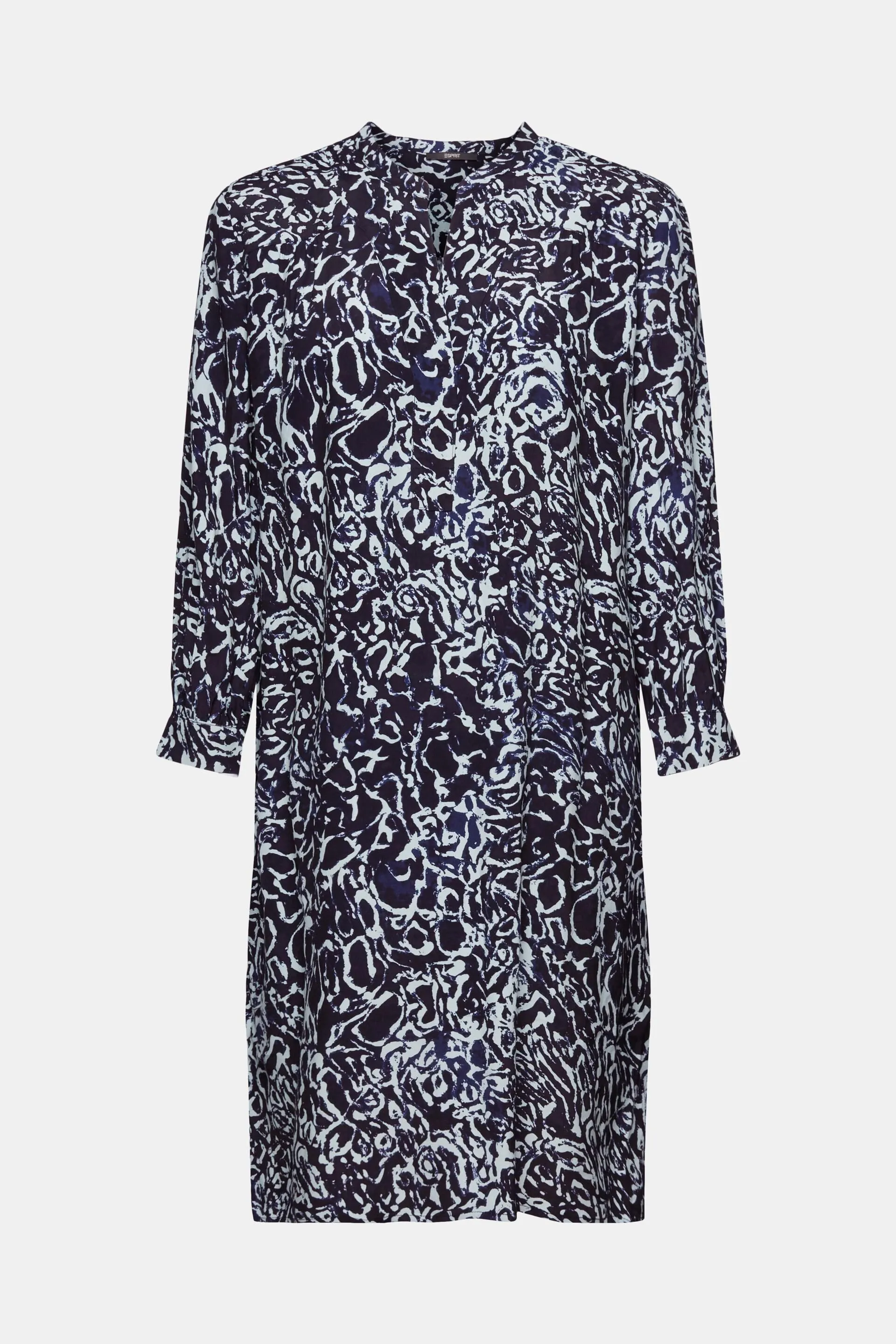 Vestido corto con estampado allover