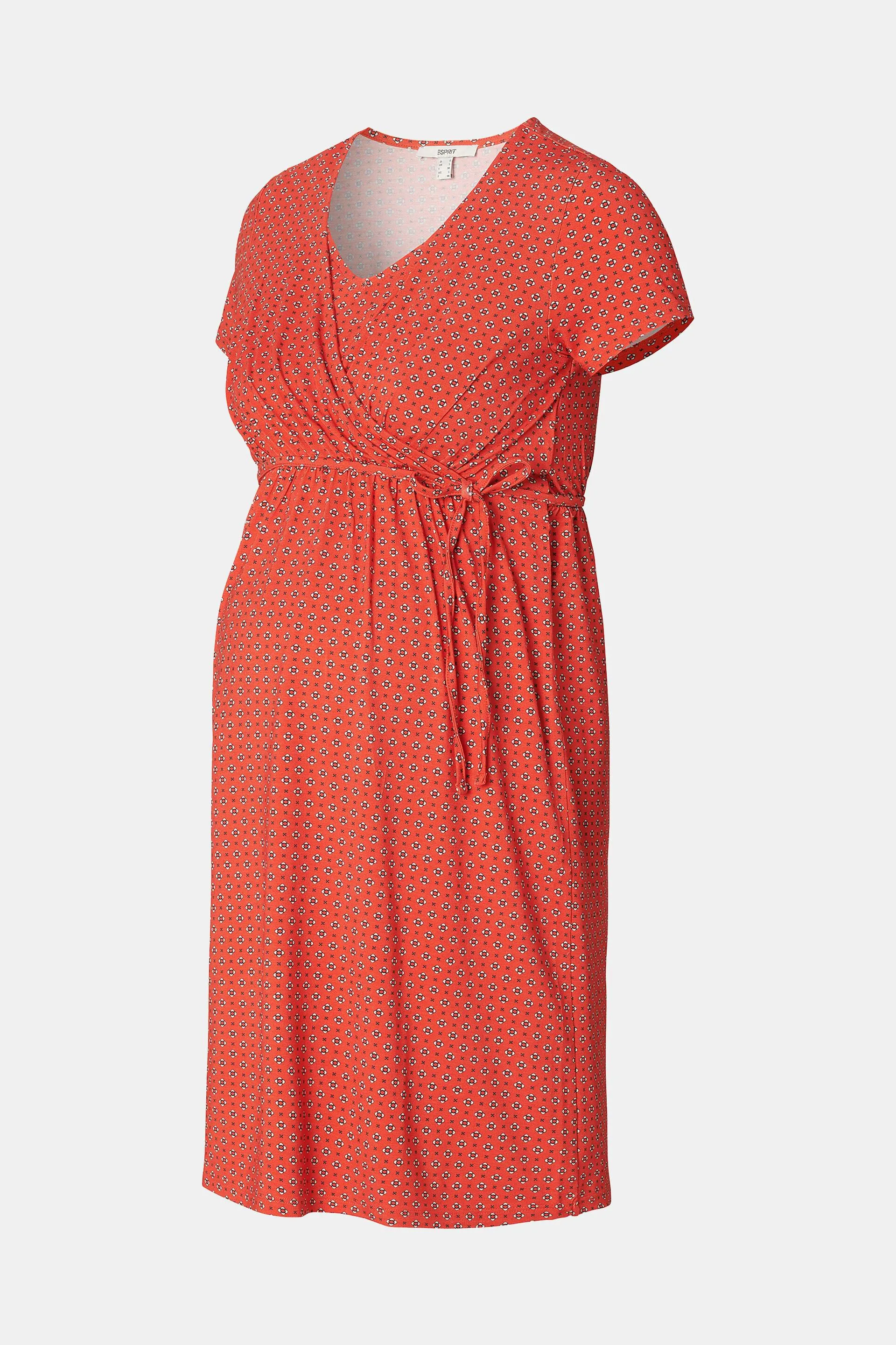 Vestido de tejido jersey con estampado allover